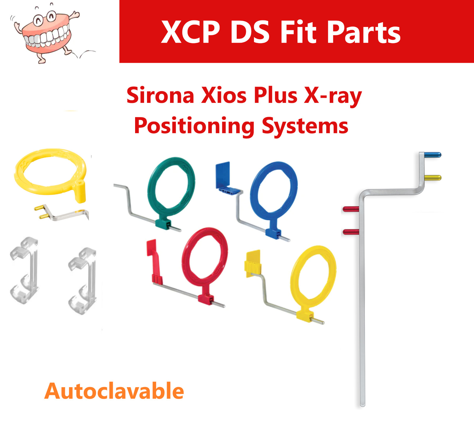 XIOS Plus X-Ray Disposable Digital Sensor Holder fits XCP, All Replacement Parts
