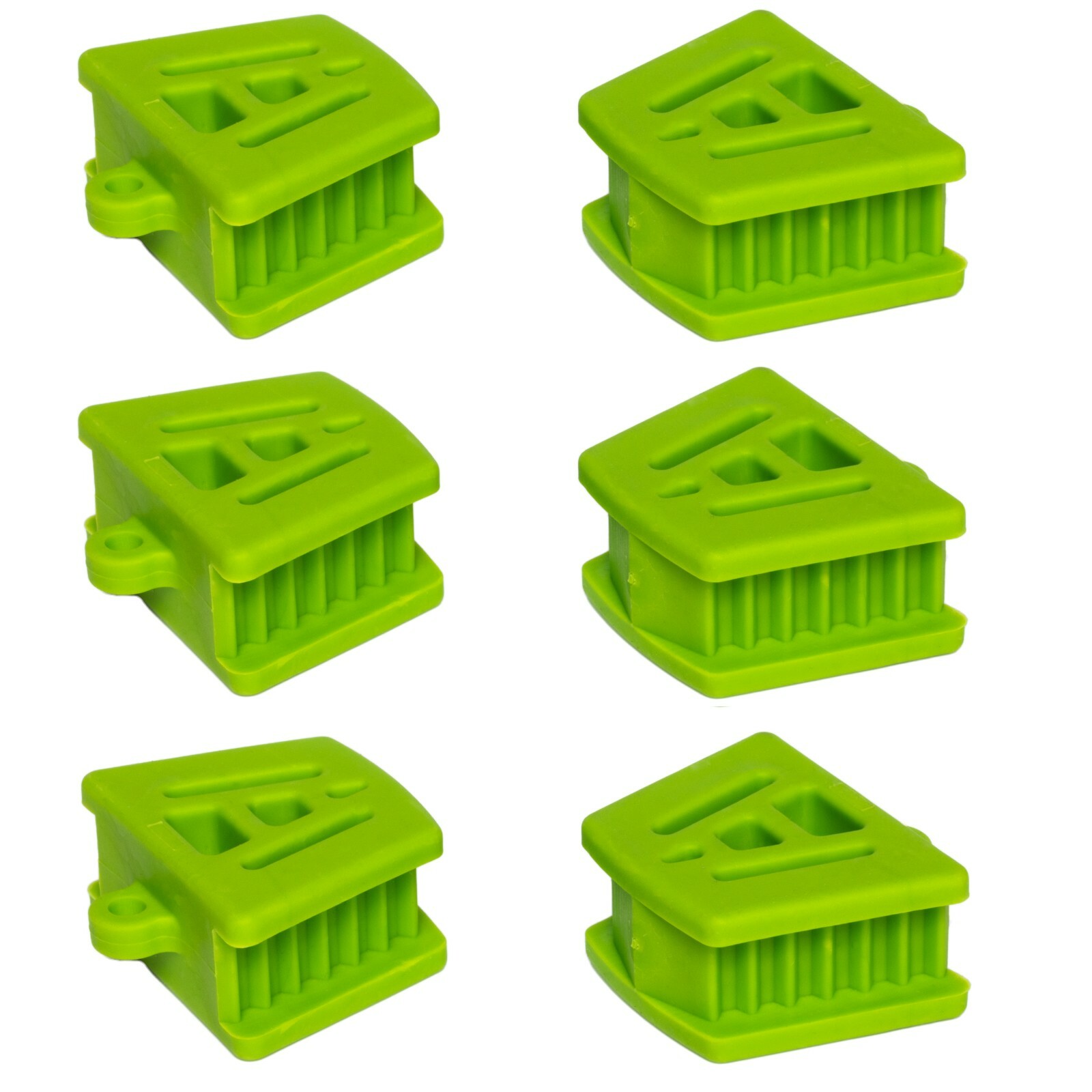 6 Medium Adult Autoclave Silicone Mouth Props Bite Block Dental Autoclave