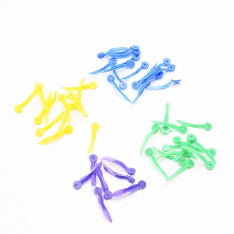 400Pcs Dental Plastic Wedges Concave Design Arc Diastema Wedge End Circular Hole