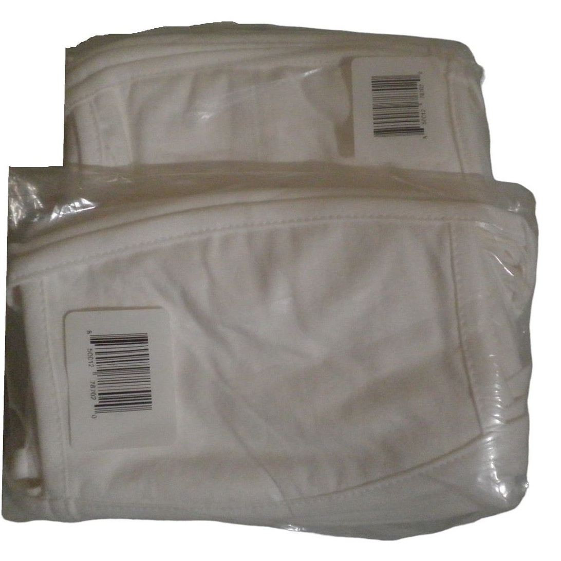 804 Ct.- Reusable Fabric Mask, 67 PKs of 12, 2-Layer, White, 100% Cotton