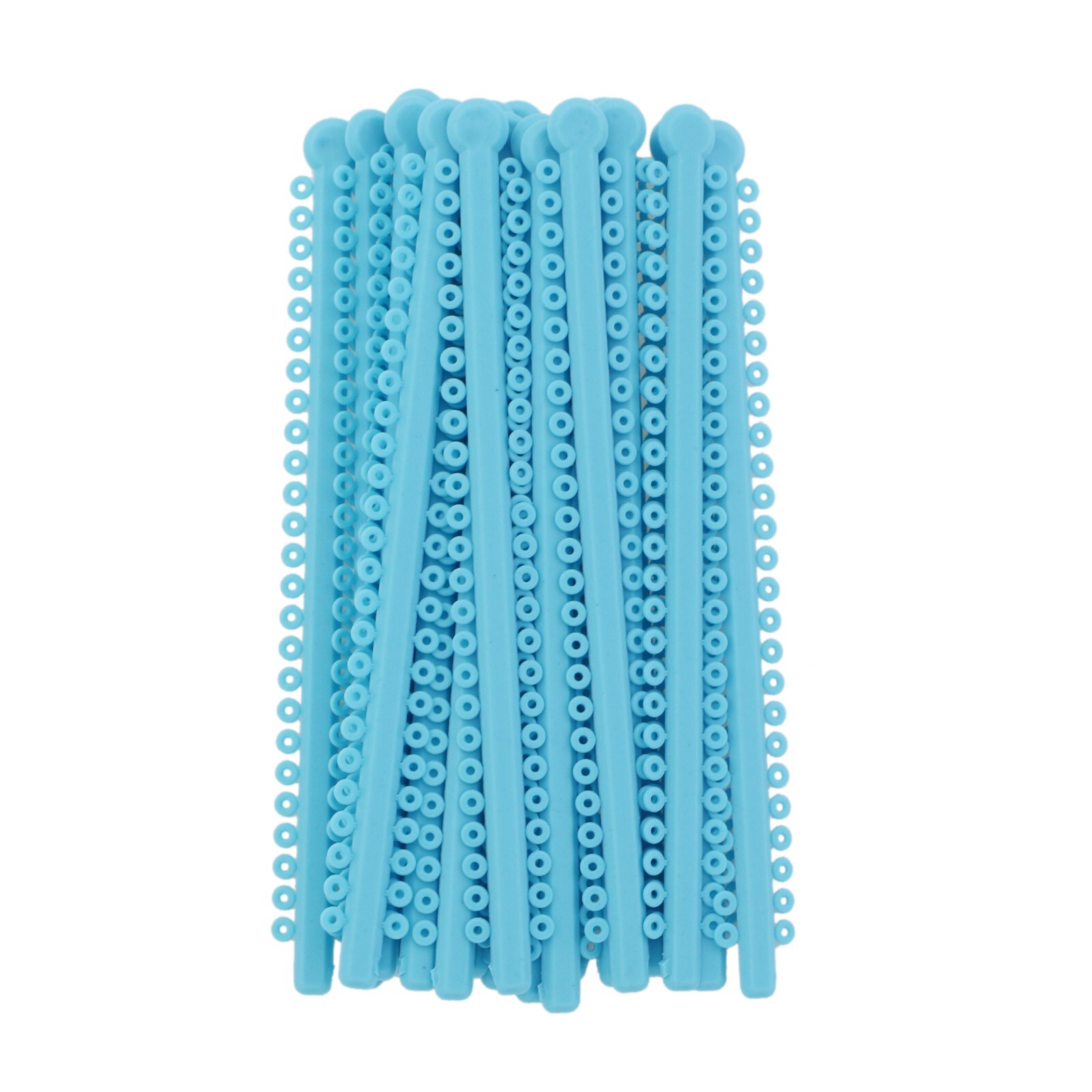 1000pcs Dental Ligature Ties Braces Rubber Bands Orthodontic Elastic 11 Colors