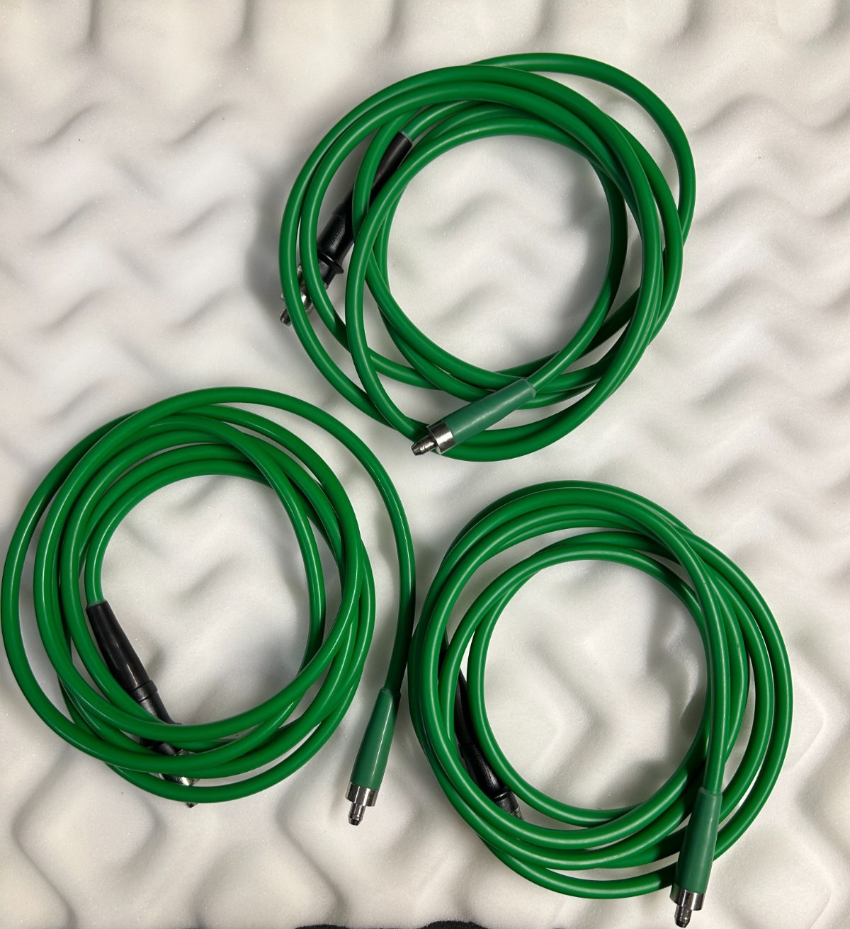 Lot of 3 Stryker 233050400 AIM SafeLight Green Fiber Optic Light Cable 5mmX3.05m