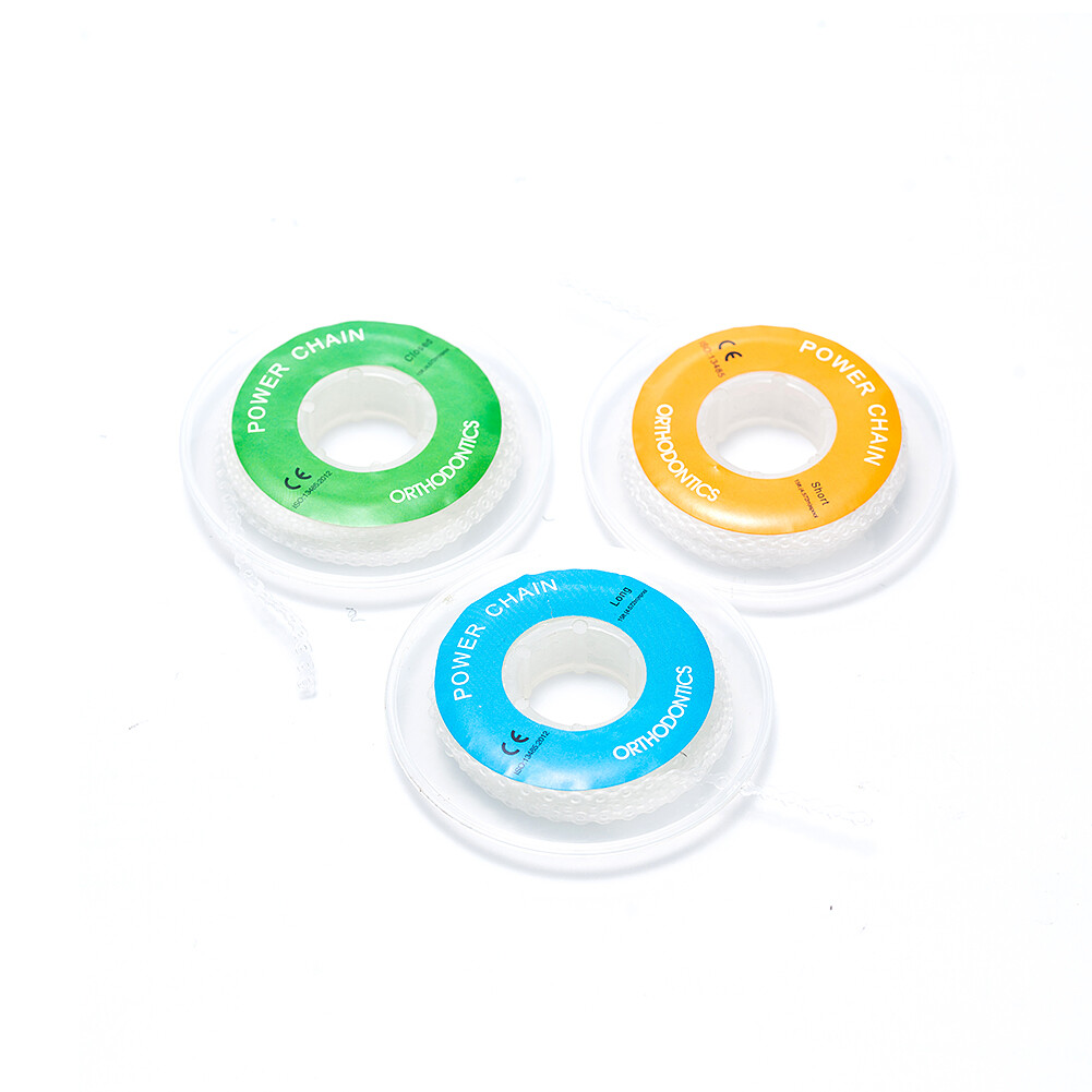 4.57m Power Chains EASYINSMILE Dental Orthodontic Elastic Closed / Short / Long