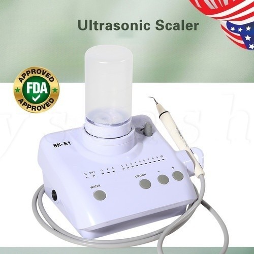 Dental Ultrasonic Piezo Scaler Handpiece w/2 Bottles Fit EMS Cavitron SKYSEA