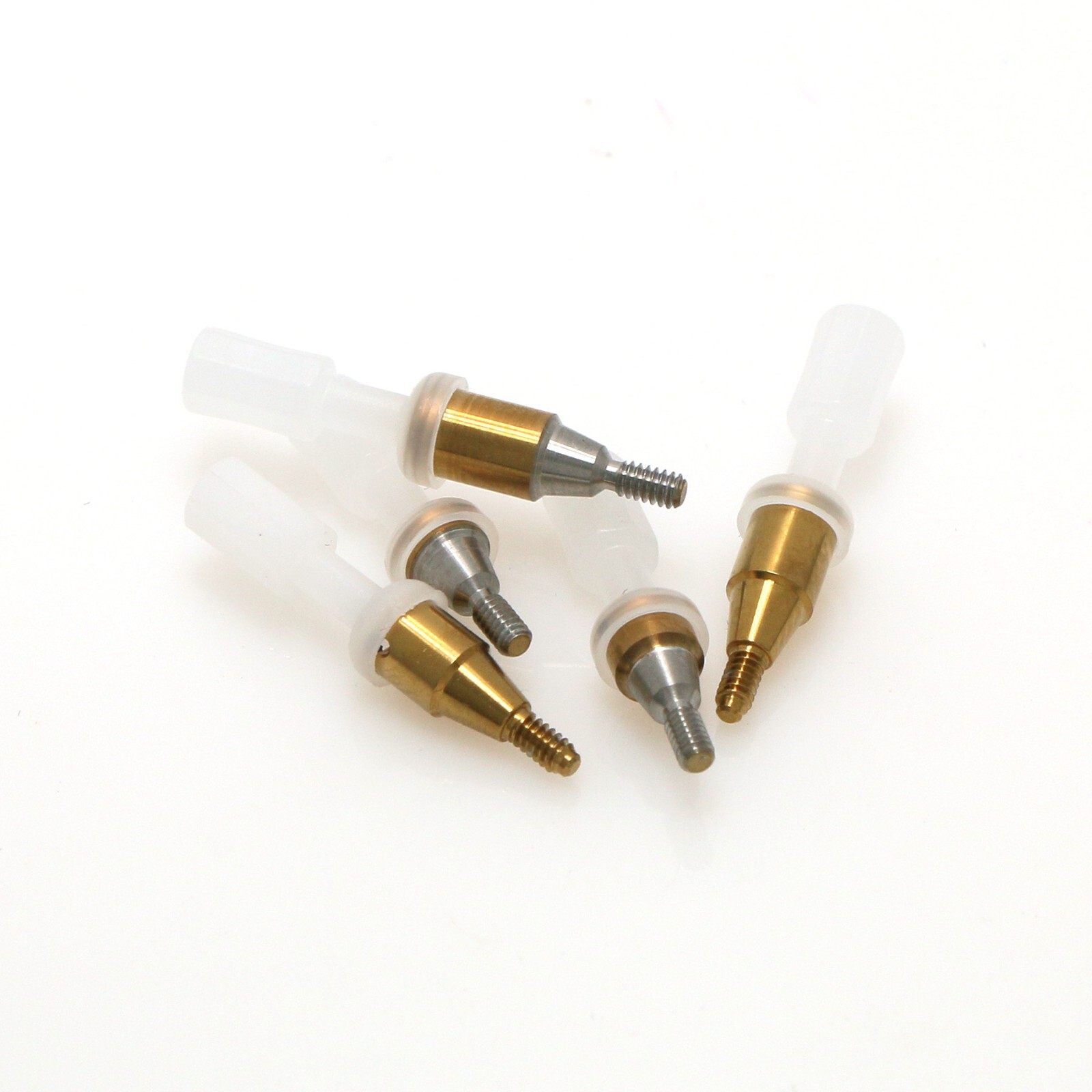 US Dental Overdenture Locator Abutment NP/RP & Male Caps Kit Fits Nobel Active