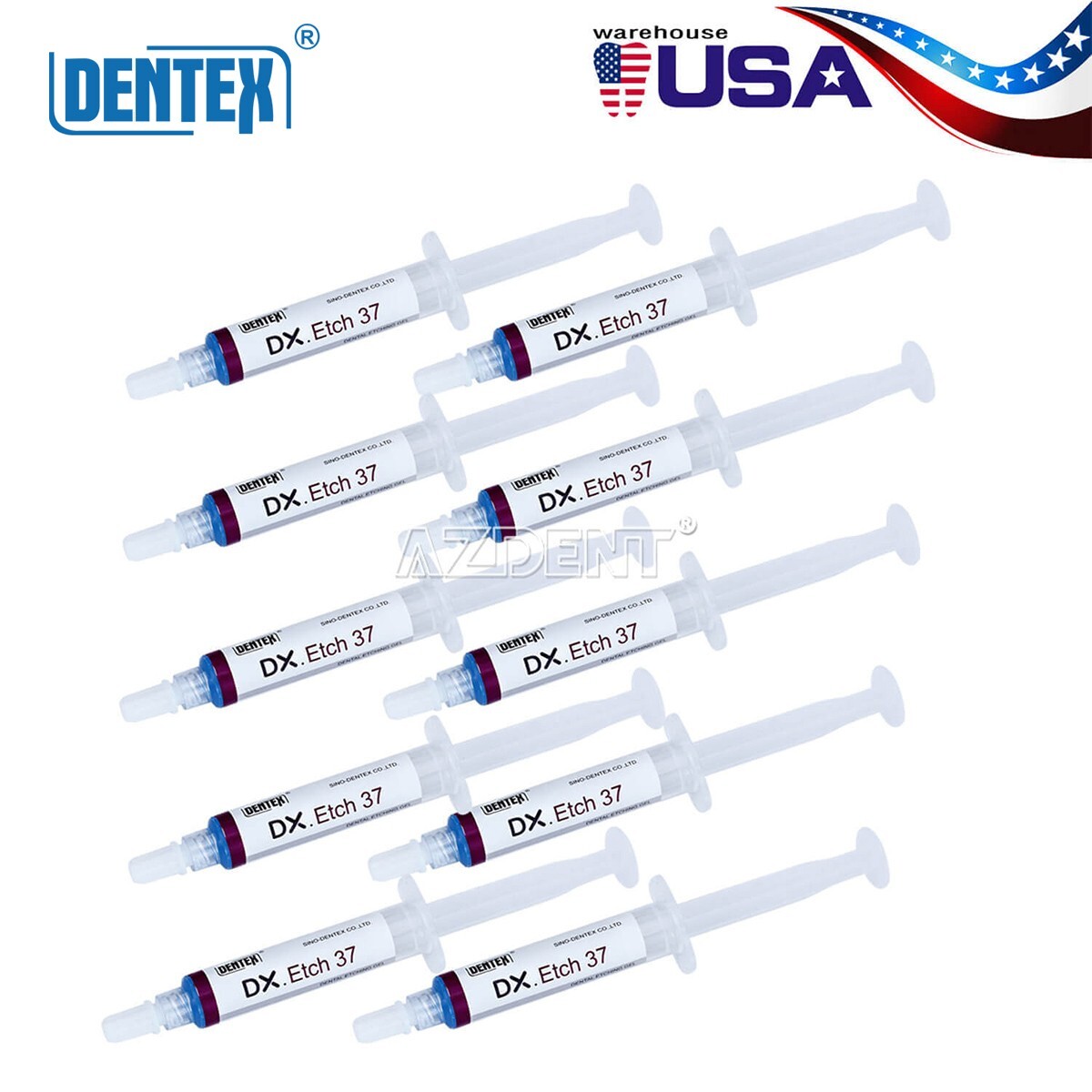 5X Gel grabador dental 37% ácido fosfórico Gel de sílice grabador 5ml