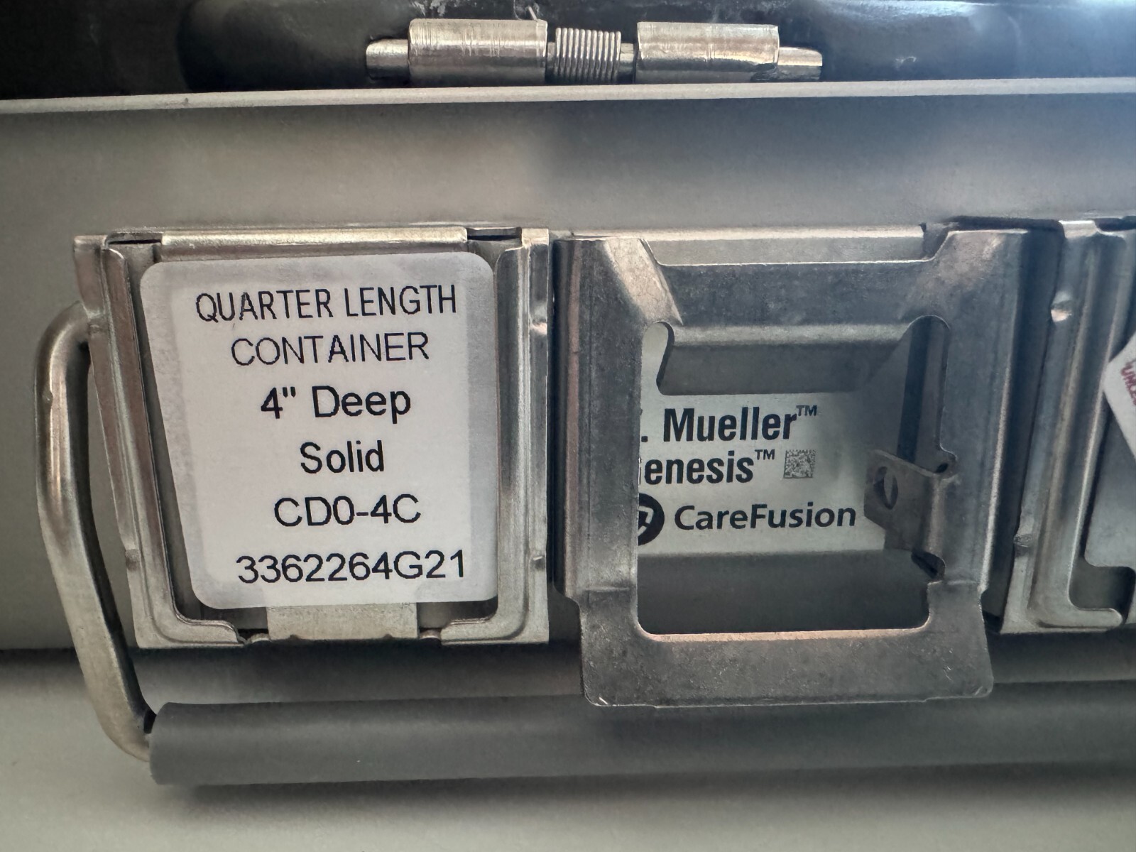 V muller Quarter length CDO -4c solid container