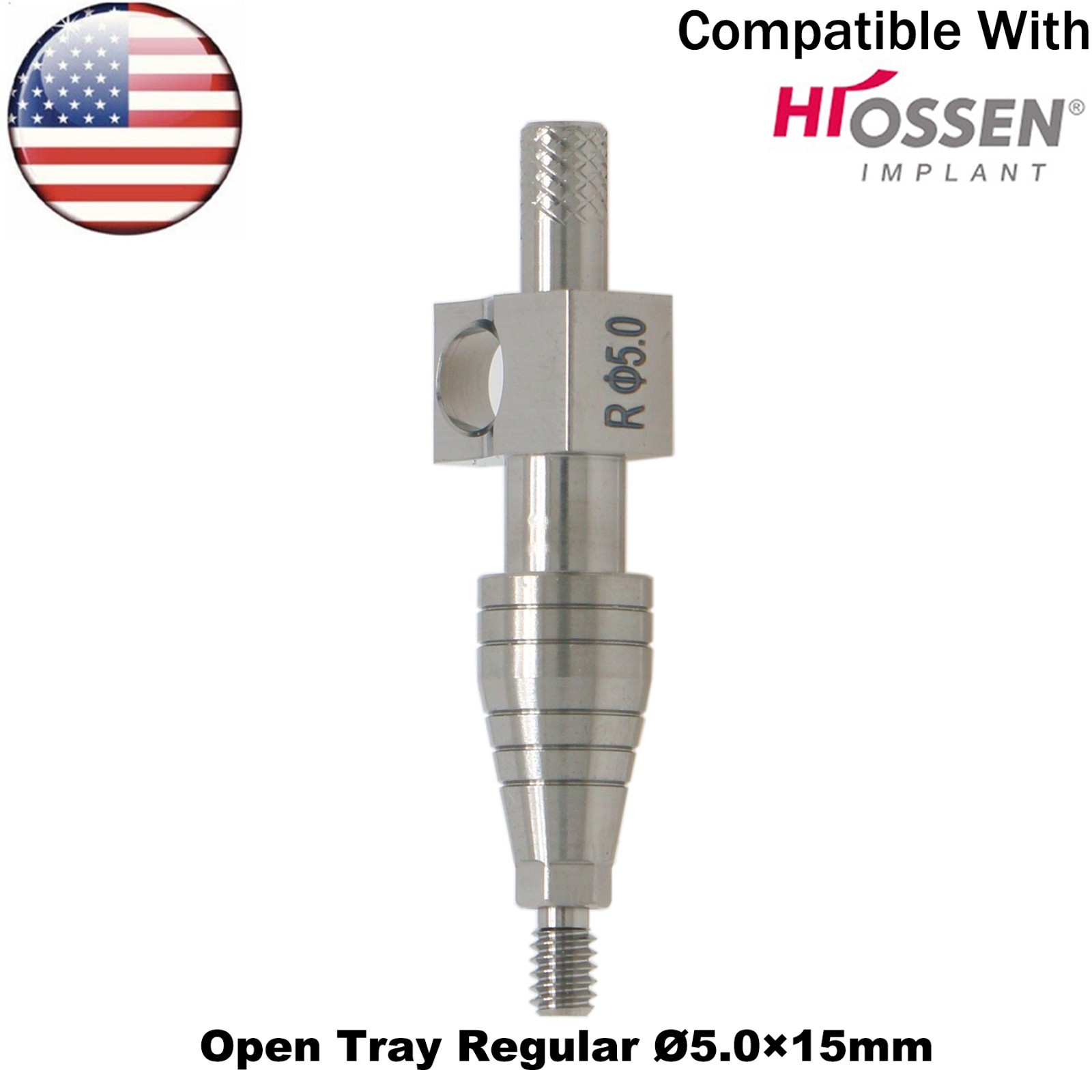 Dental Transfer Impression Coping Open Closed Tray lab Analog Fit Hiossen Osstem