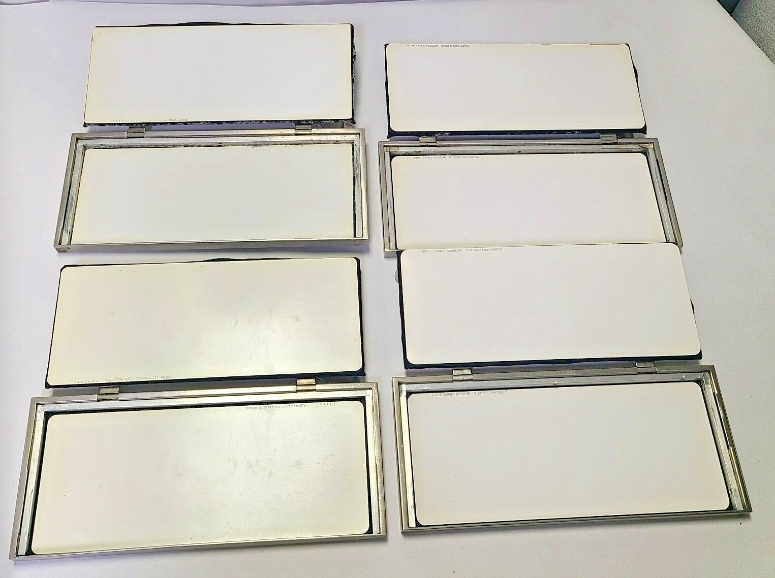 S.S White Dental Cassette 5”x12”(12.7×30.5) Model 512 (Lot of 4)