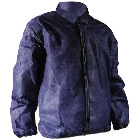 Cellucap 6512Ebhlxx Disposable Lab Coat, Polypropylene, Hook-And-Loop Closure,