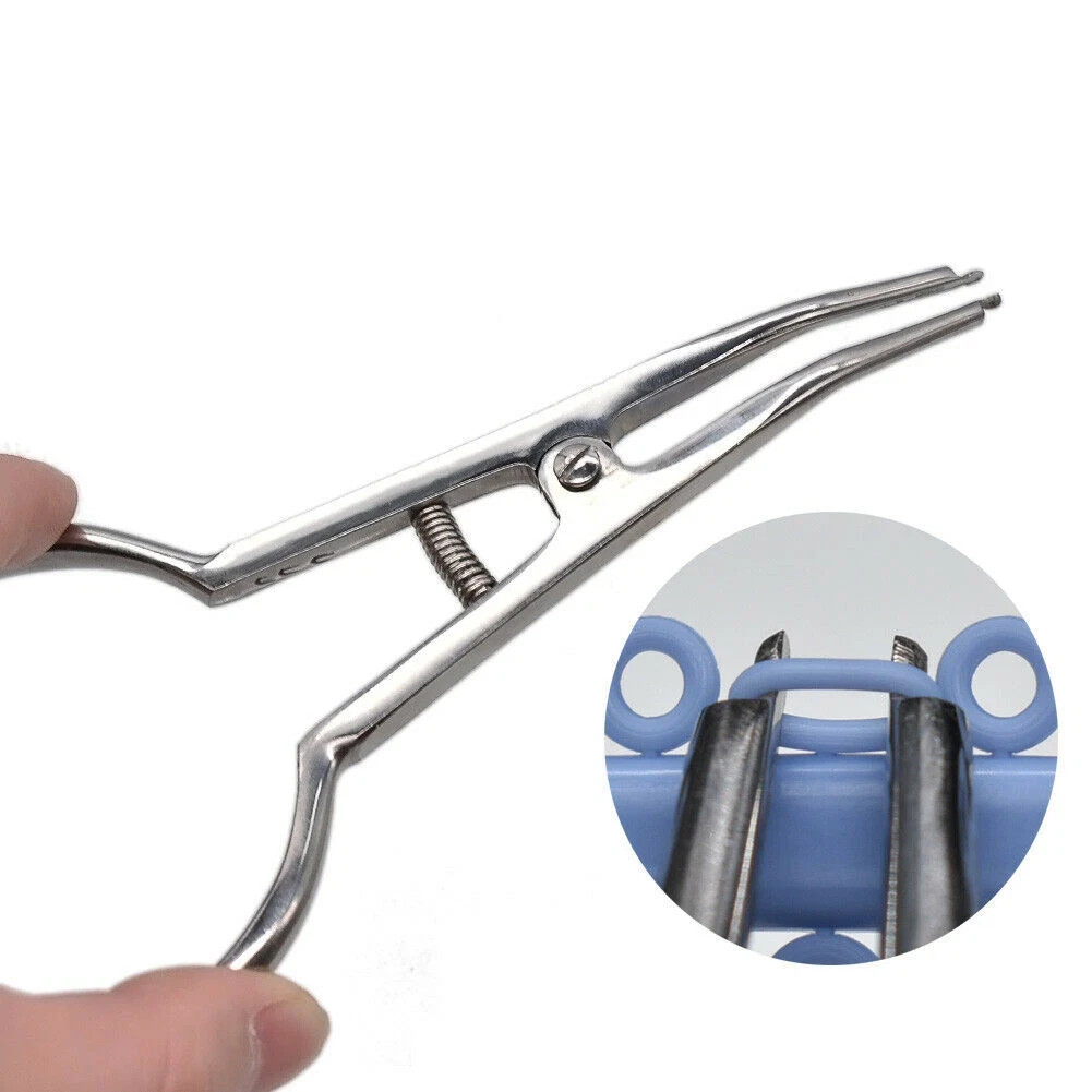 1000 Pcs/Pack Dental Rubber Force Orthodontic Separator Blue Ties Elastic Band