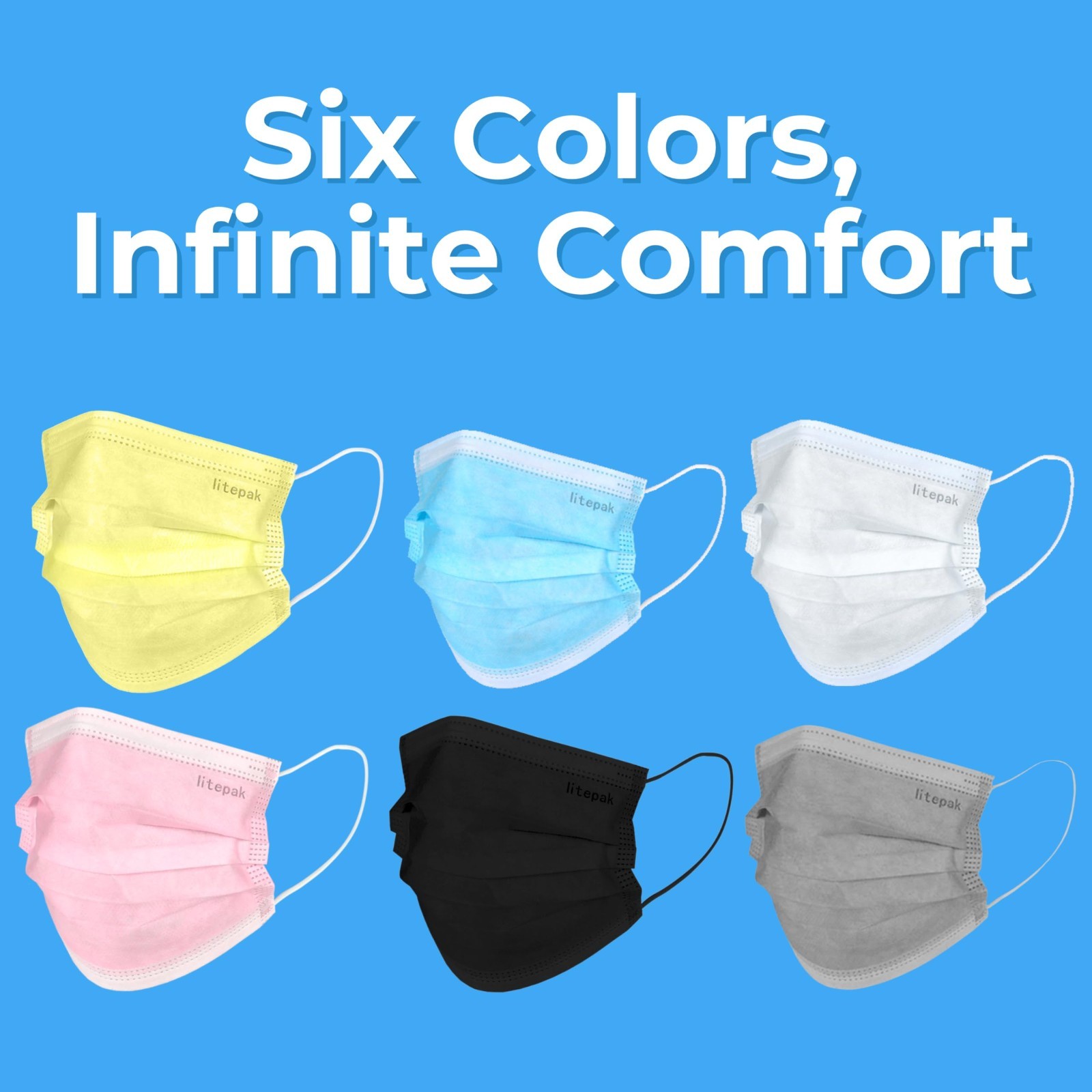 1000 PCS Disposable Face Masks – Breathable, Comfortable, for Home & Office Use