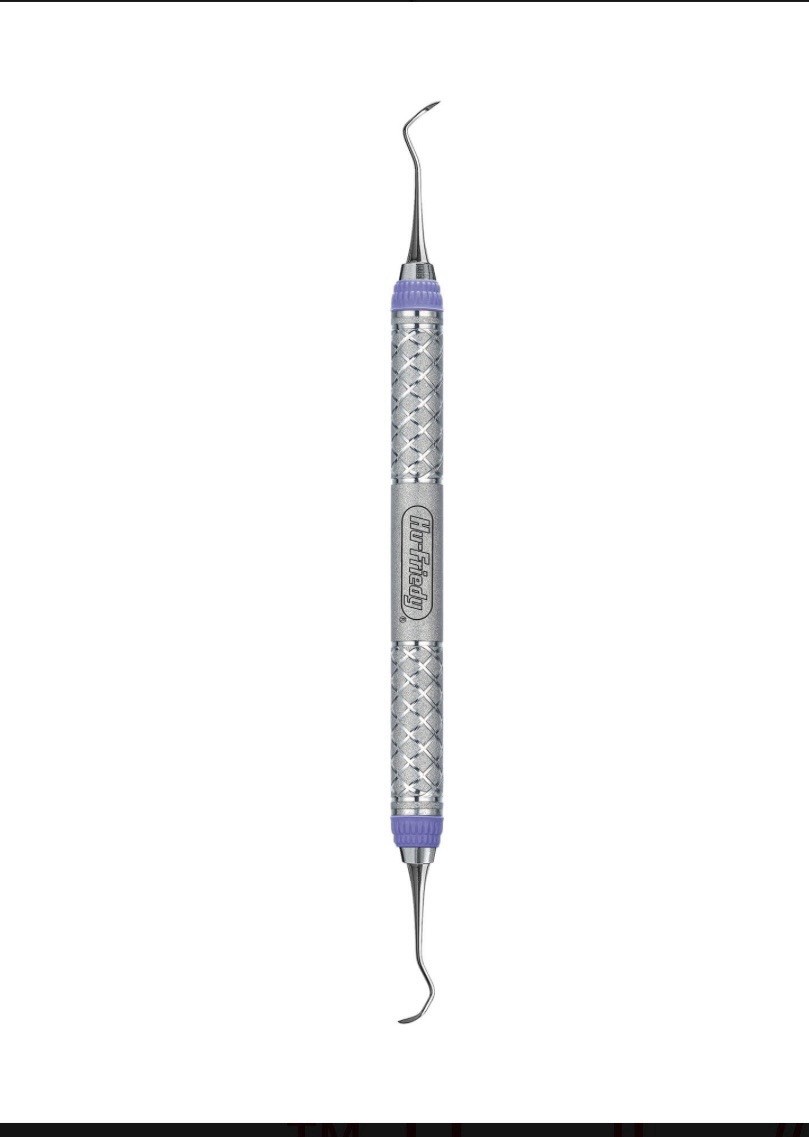 Hu-Friedy S204S9E2 EverEdge 2.0 #204S Double End Sickle Scaler #9 Handle