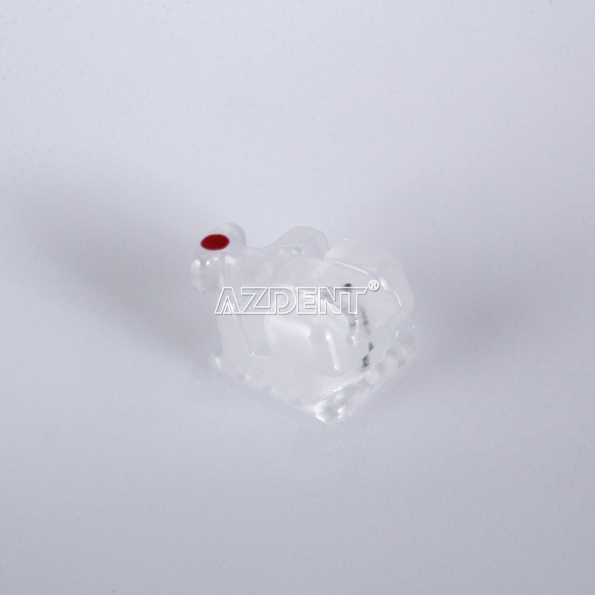 AZDENT Dental Ortho Self Ligating Clear Ceramic Bracket Braces ROTH 022 Hook 345
