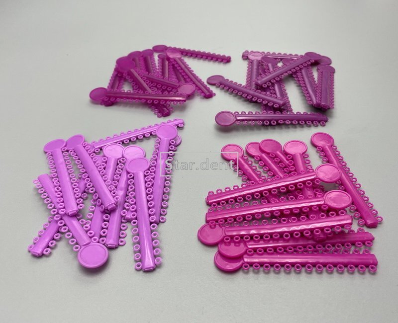 Dental Orthodontic Elastic Ligature Ties Rubber Bands Brackets Brace