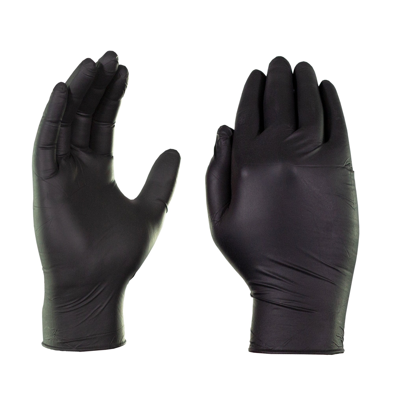 1st Choice 5 mil Industrial Black Nitrile Gloves, Latex & Powder-Free, 1000/Case
