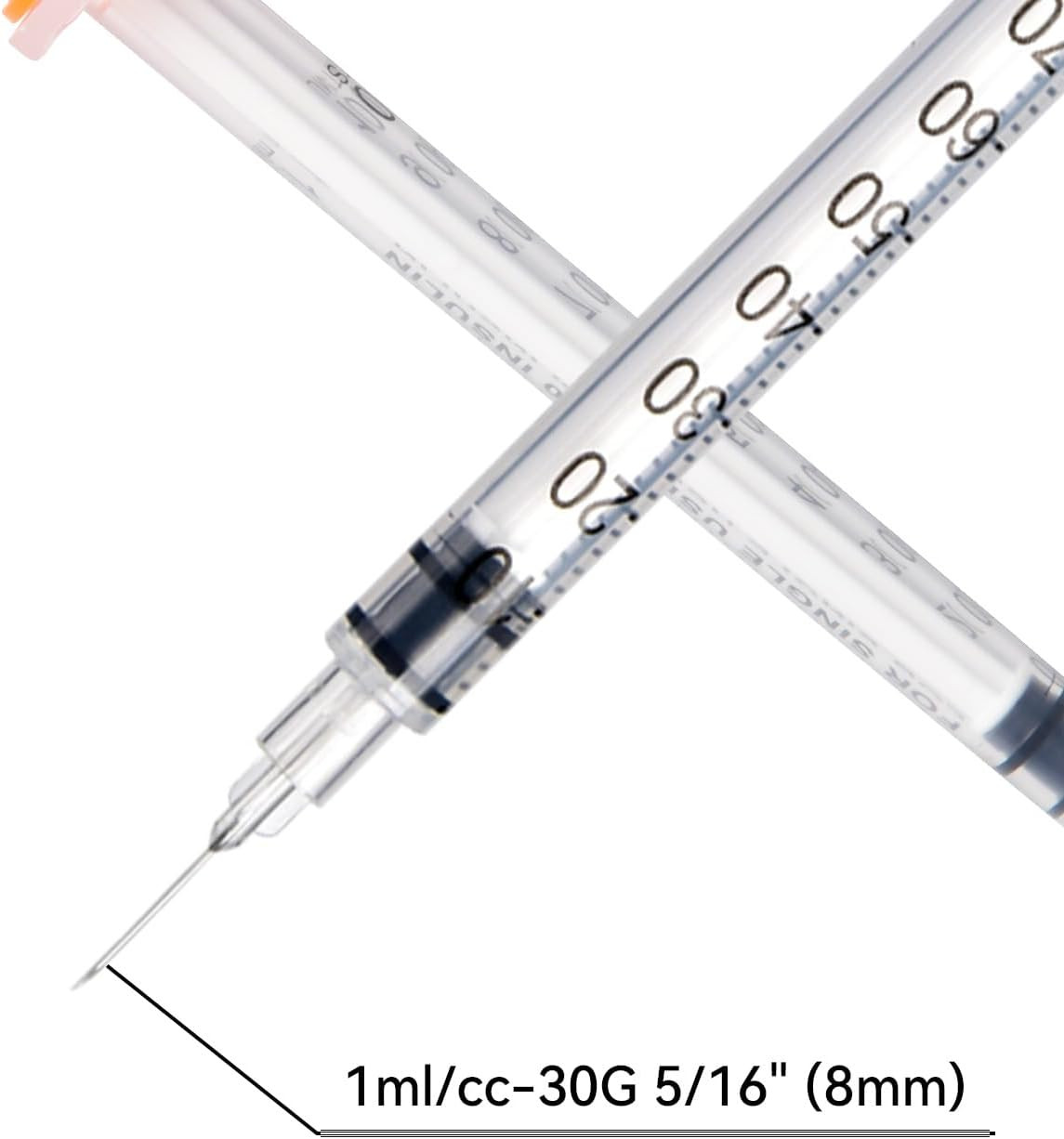 Disposable Syringe, Individual Wrapped, 30PACK