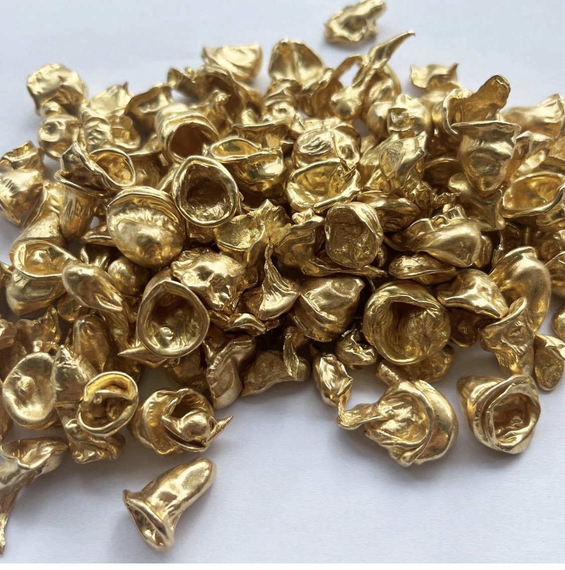 Yellow Alloy Pellets/Granules 500g Melting Point 750-950 for Dental Casting