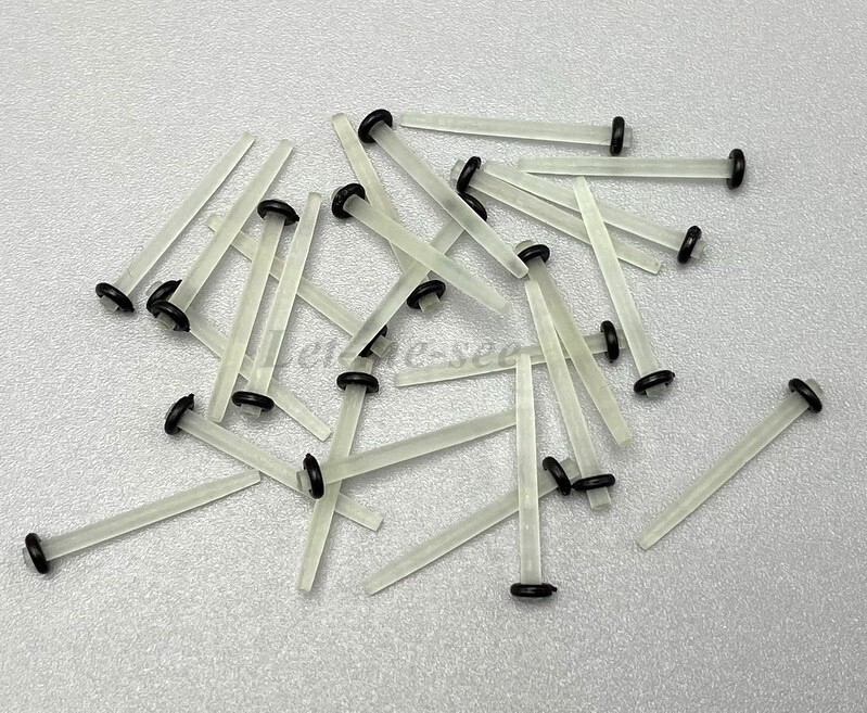 2000Pcs Dental Quartz Glass Fiber Post Teeth Restorative Screw Straight 4 Sizes