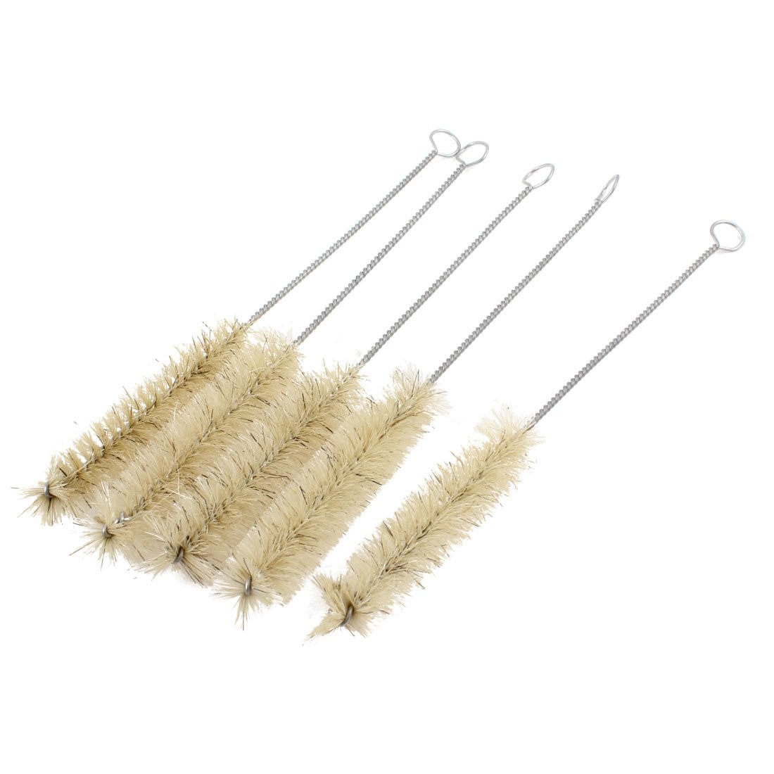 uxcell 5Pcs 19cm Long Chemistry Test Tube Bottle Measurements Cleaning Tool Brus