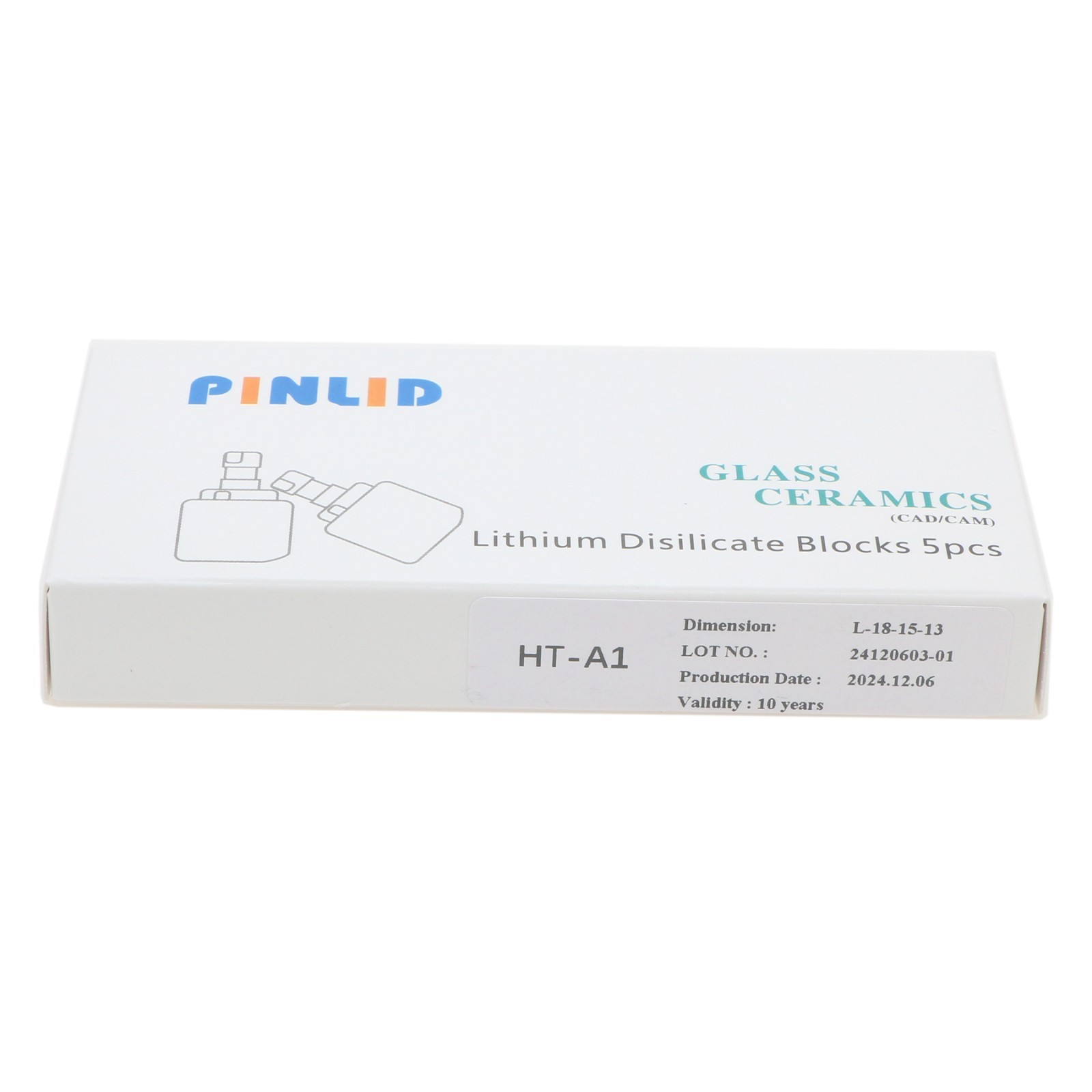 US Dental C14 Emax Glass Ceramic Blocks HT/LT Lithium Dislicate CEREC CAD CAM