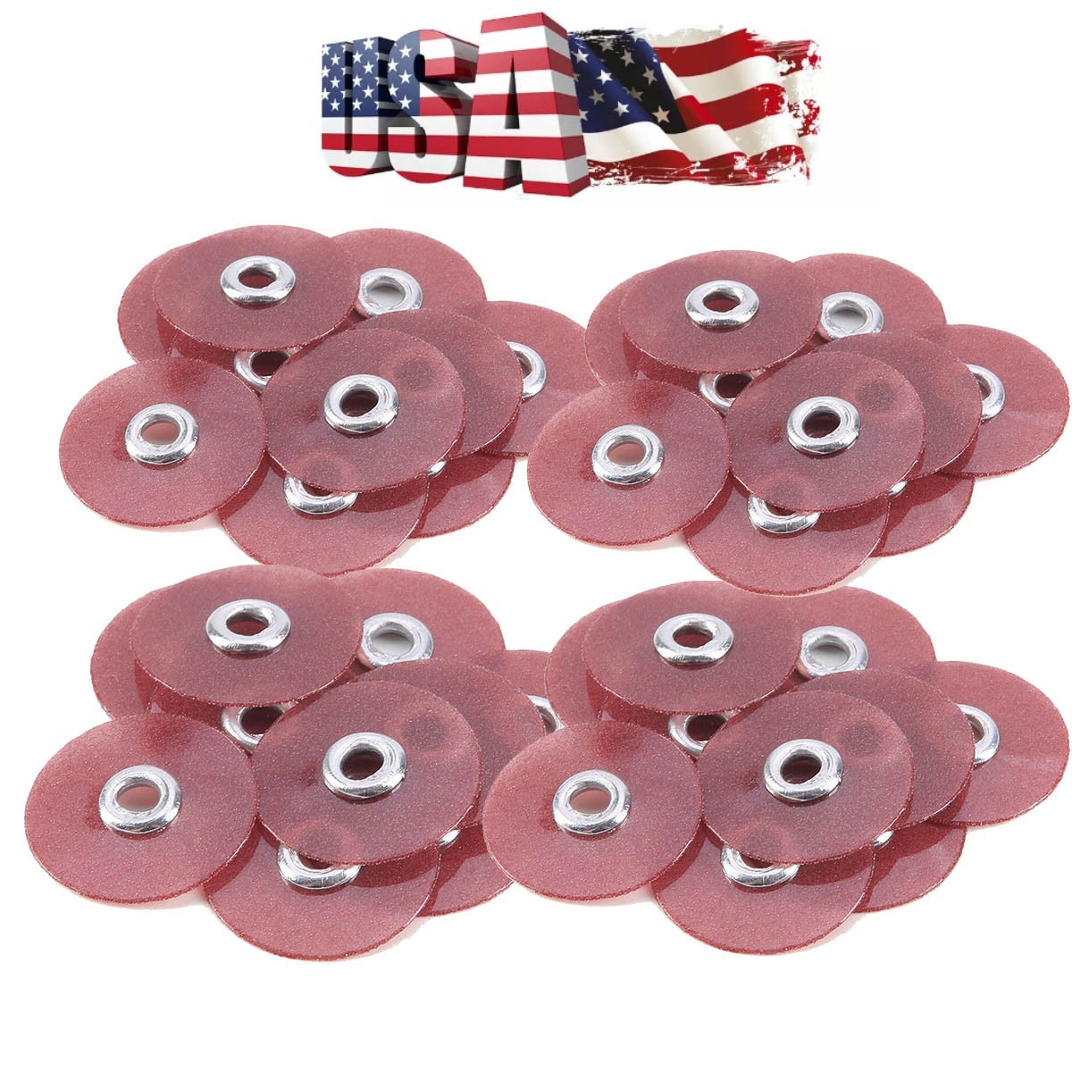 Dental SOFLEX Coarse Composite Finishing Polishing Discs12.7mm /Mandrel