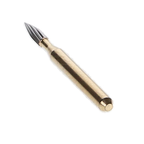 House Brand Dentistry FG #7903 12-Blade Needle Trimming Finishing Burs 100/Pk