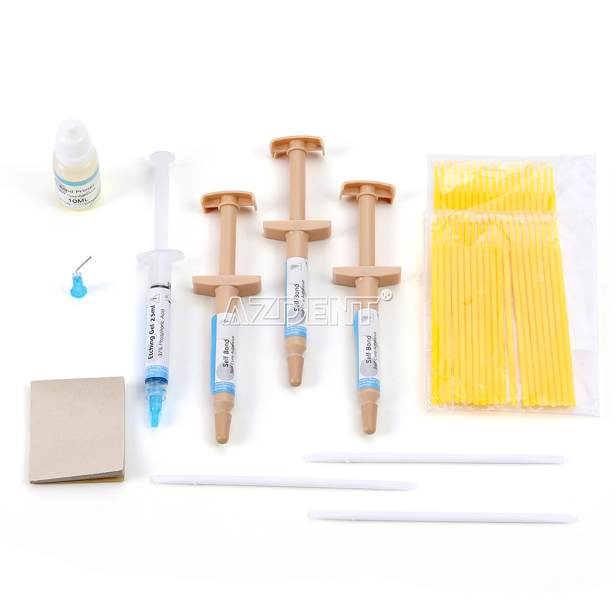 Dental Orthodontic Light Cure Brackets Bonding Adhesive Bonding Etch Gel System
