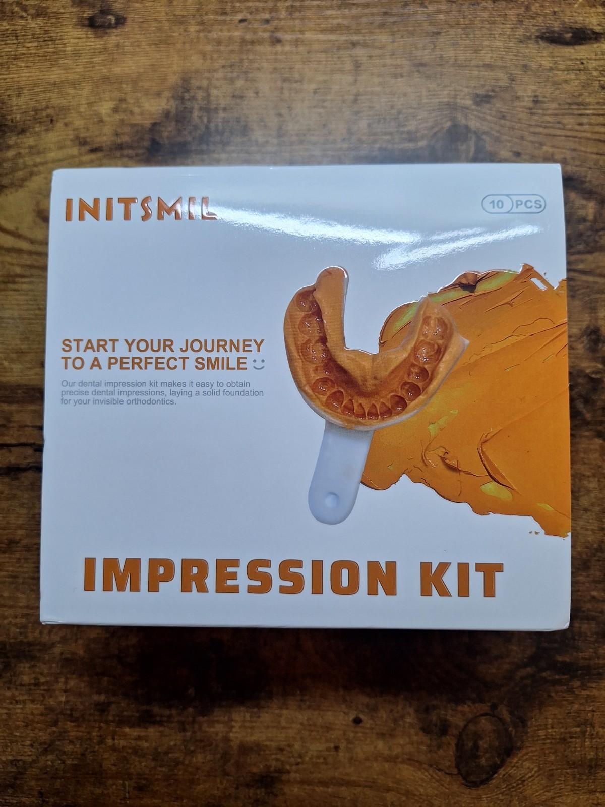 INITSMIL Dental Impression Kit 10 PCS | Easy Home Teeth Mold for Aligners