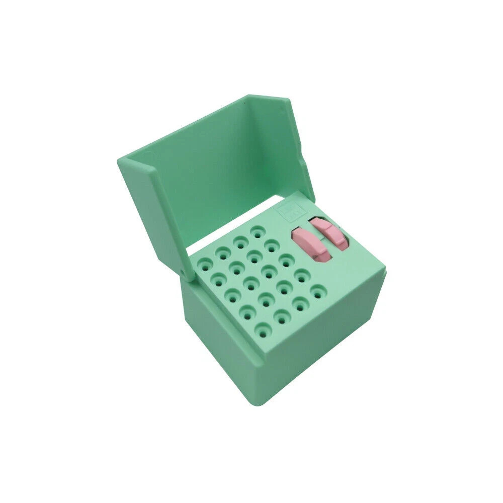 Dental Autoclavable Endodontic Files Holder With Memory Endo Box Block 20 Holes