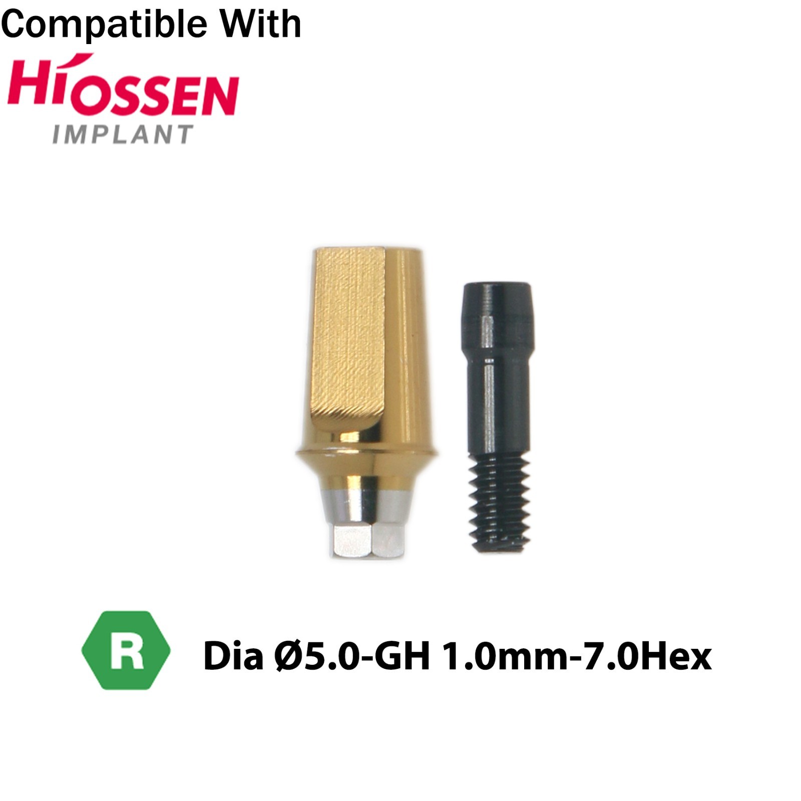 Dental Titanium Straight Transfer Abutment Mini/Regular for Osstem Hiossen TS