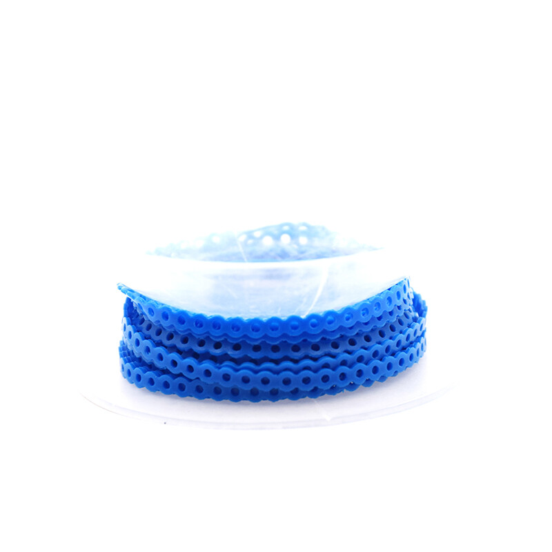 Dental Ortho Elastic Power Chain Rubber Bands Long/Short/Continuous 44 Colors