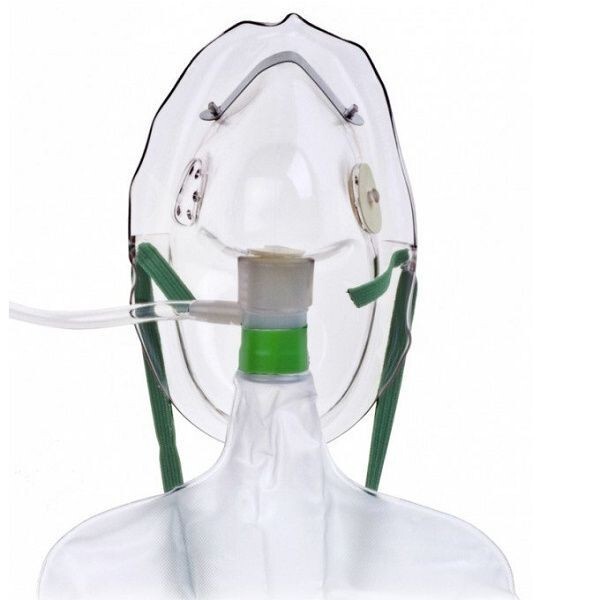 Case of 50 Teleflex Hudson RCI 1059 Non-Rebreathing Adult Masks with Safety Vent