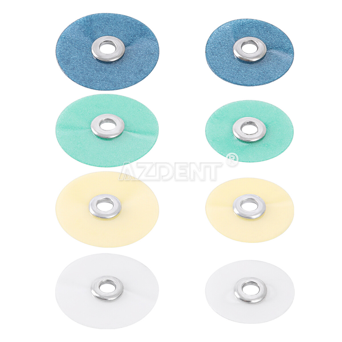 5 Kit de Discos de Pulido para Composite Dental 12mm +14 mm 80pcs + Mandril