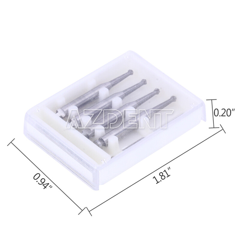 8 Types Dental Round Carbide Bur for Slow Speed Latch Type RA 1# – 8# Burs