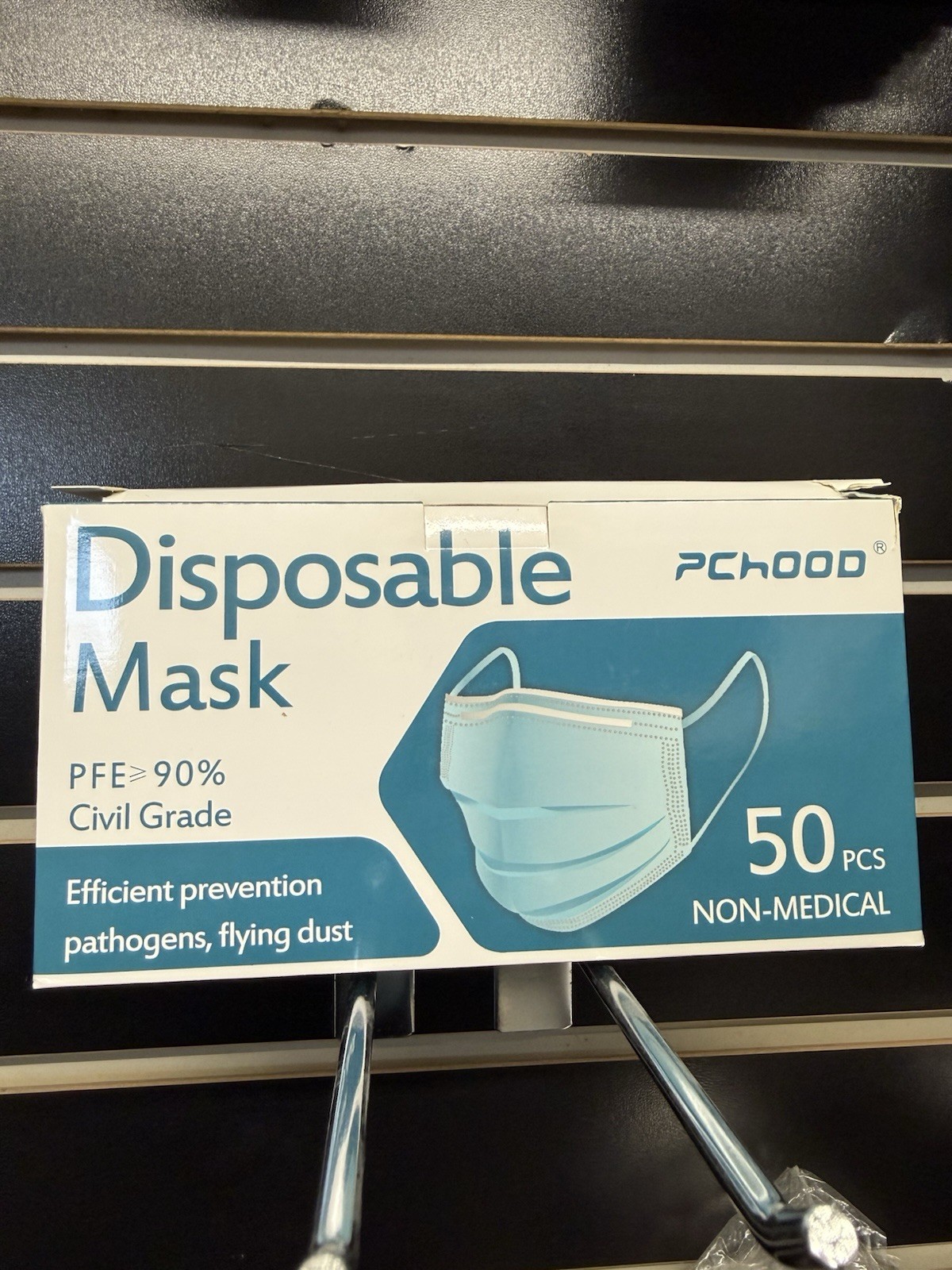 PCHOOD Disposable Mask Civil Grade PFE ≥ 90% 50 PCS