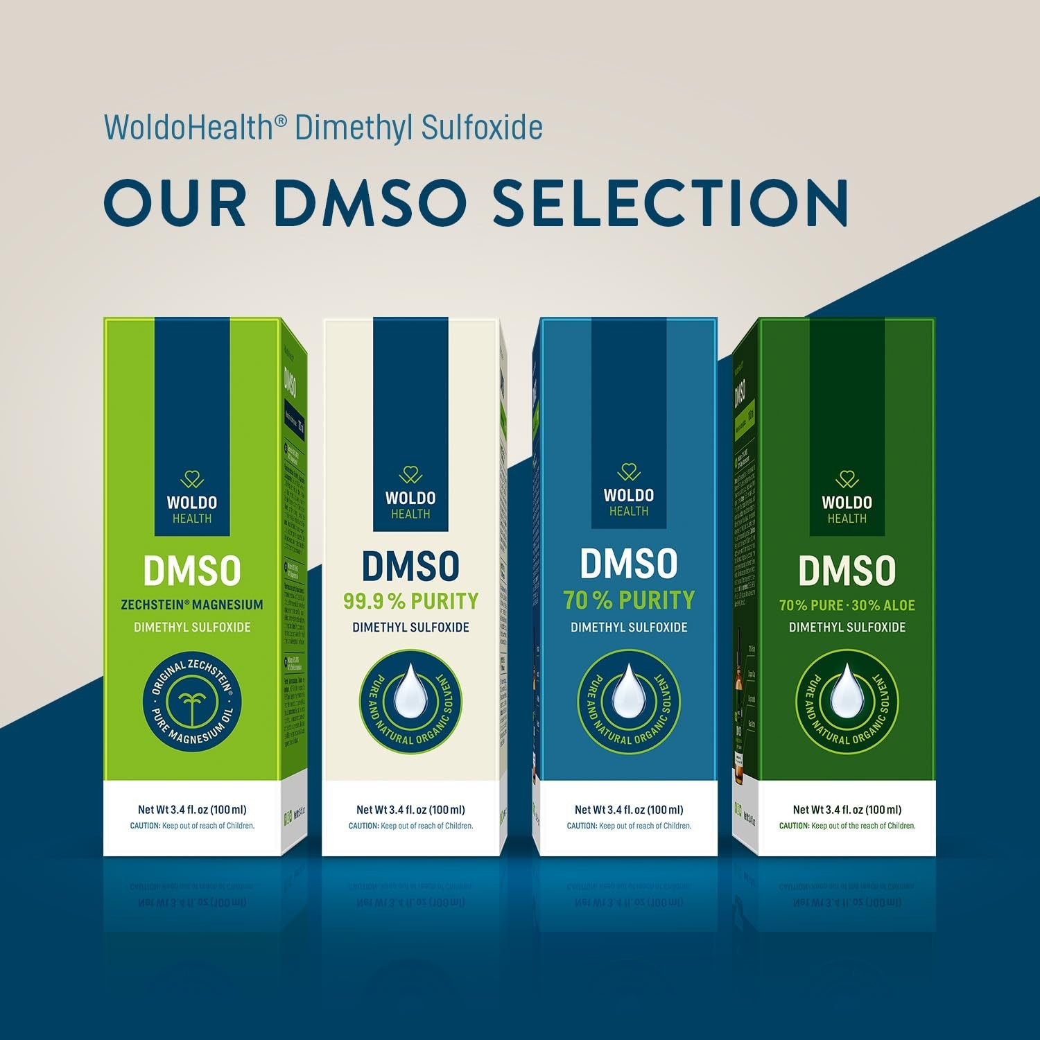 WoldoHealth DMSO 70% Liquid 100ml Pharmaceutical Grade Dimethyl Sulfoxide Droppe