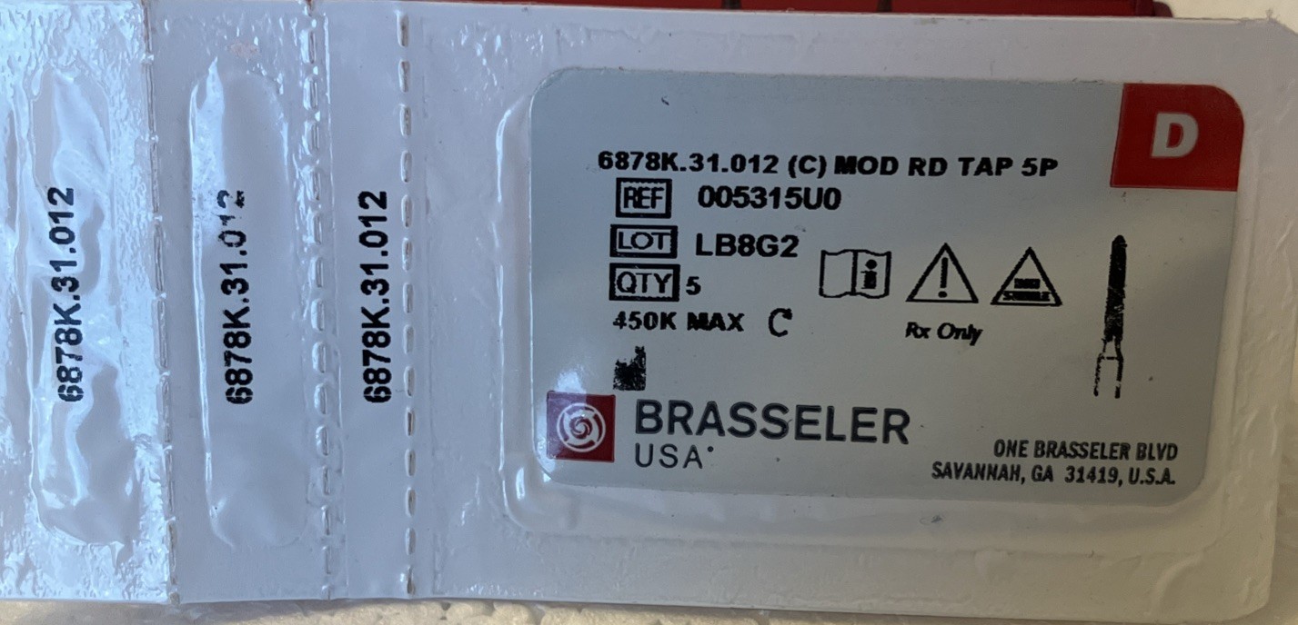 Brassler USA 6719-1 And 2 LB8G2 This Kit Is Excellent Condition As Shown In Pics