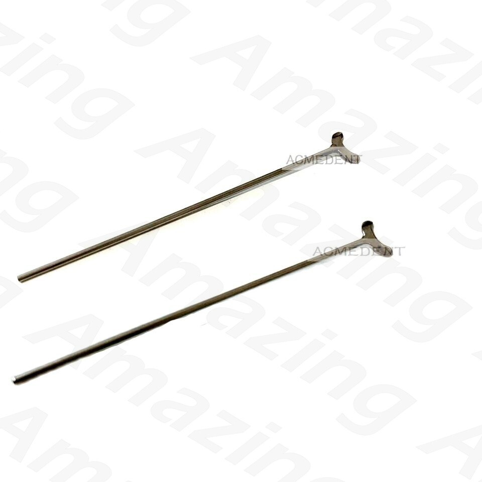 20Pcs 0.8mm Dental Ball Retainer J Clasp Oblique Clasps Bars Y-Type Scheu Style