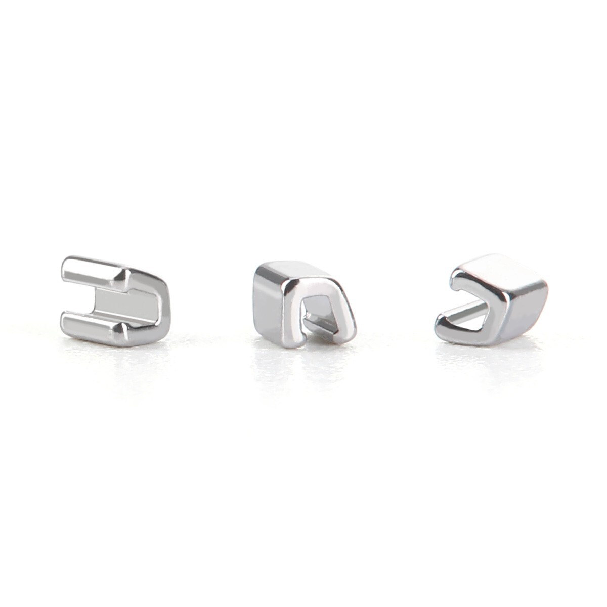 AZDENT Dental Orthodontic Stainless Steel Crimpable Hook Stops Size