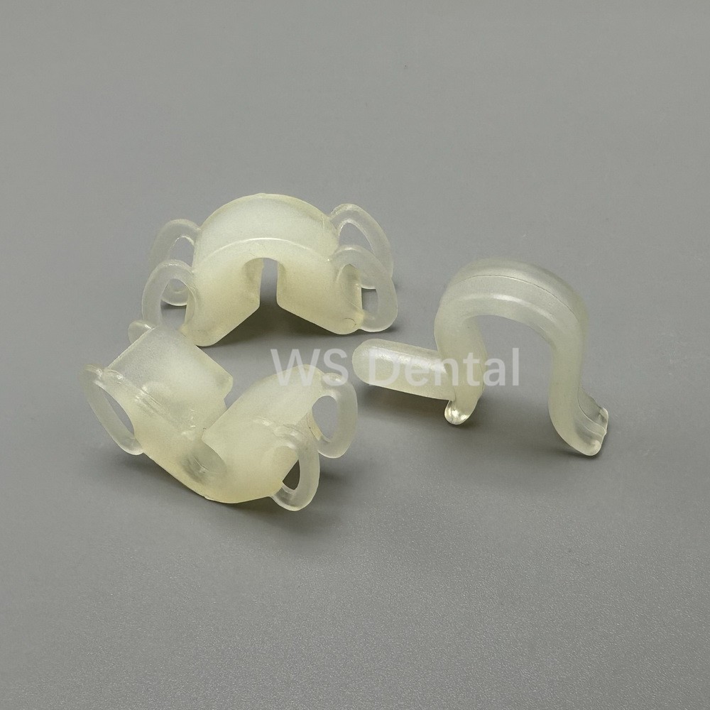 Silicone Soft Bite Block Dental Mouth Opener Props Occlusal Pad Cheek Retractor