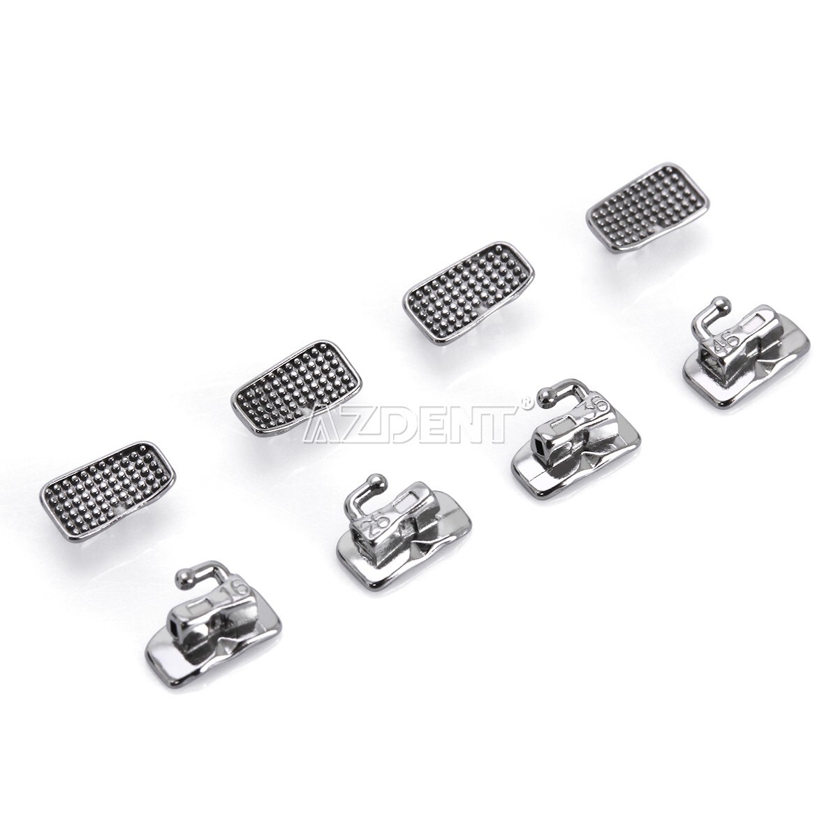 50Set AZDENT Dental ortodoncia tubo bucal unible monobloque no Conv MBT/Roth 022