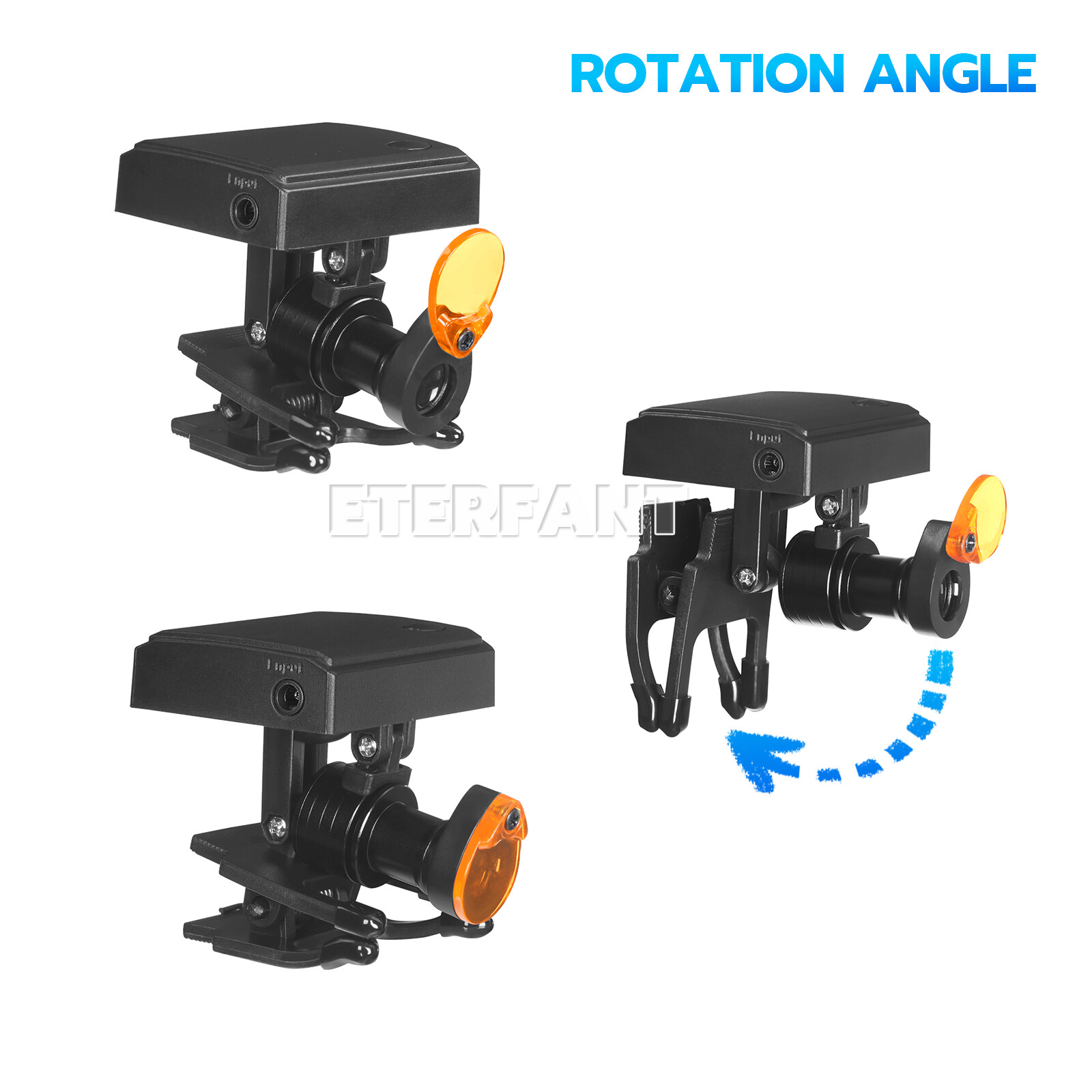 ETERFANT 5W Wireless Dental LED Headlight W/Filter for Binocular Loupe Glasse US