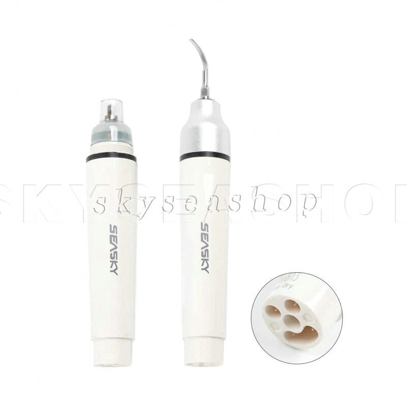 Dental Ultrasonic Scaler + LED Handpiece + 5*Tips Fit SKYSEA EMS Cavitron