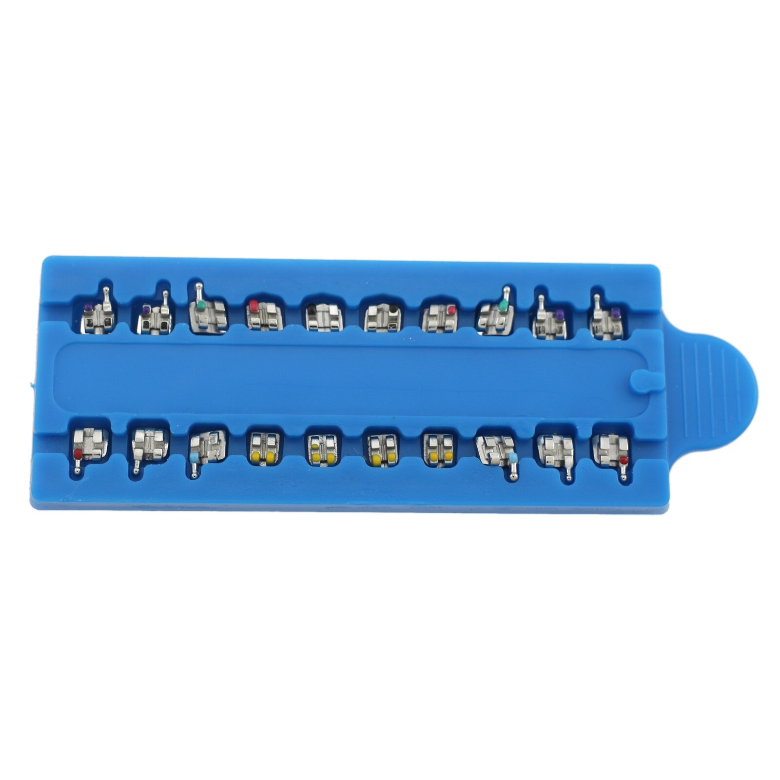 Dental Orthodontic Metal Brackets MIM Brace Mini MBT Roth 018 022 345 Empower AO