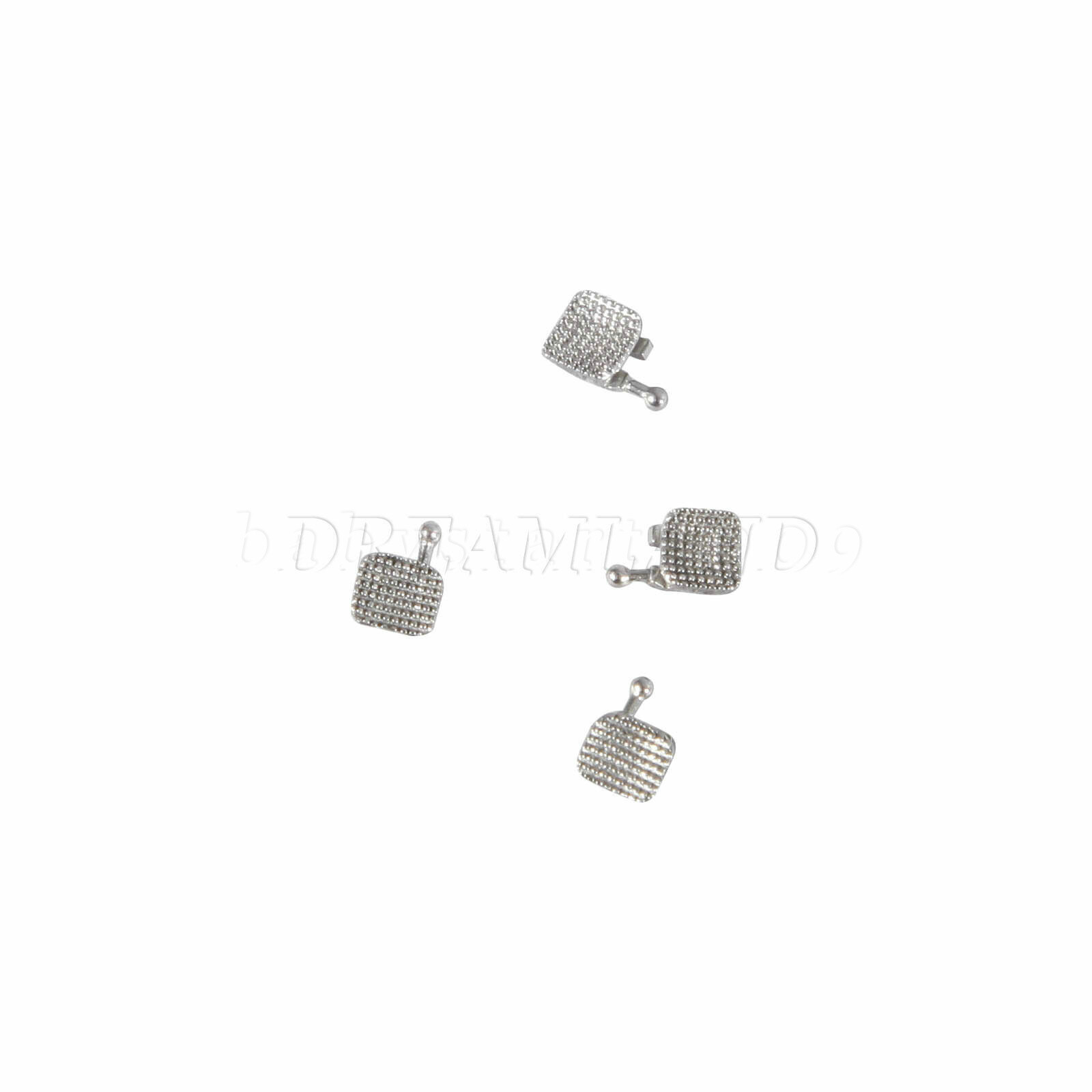 1000pcs Dental Orthodontics Monoblock Brackets Brace MINI MBT.022 345 Hooks M