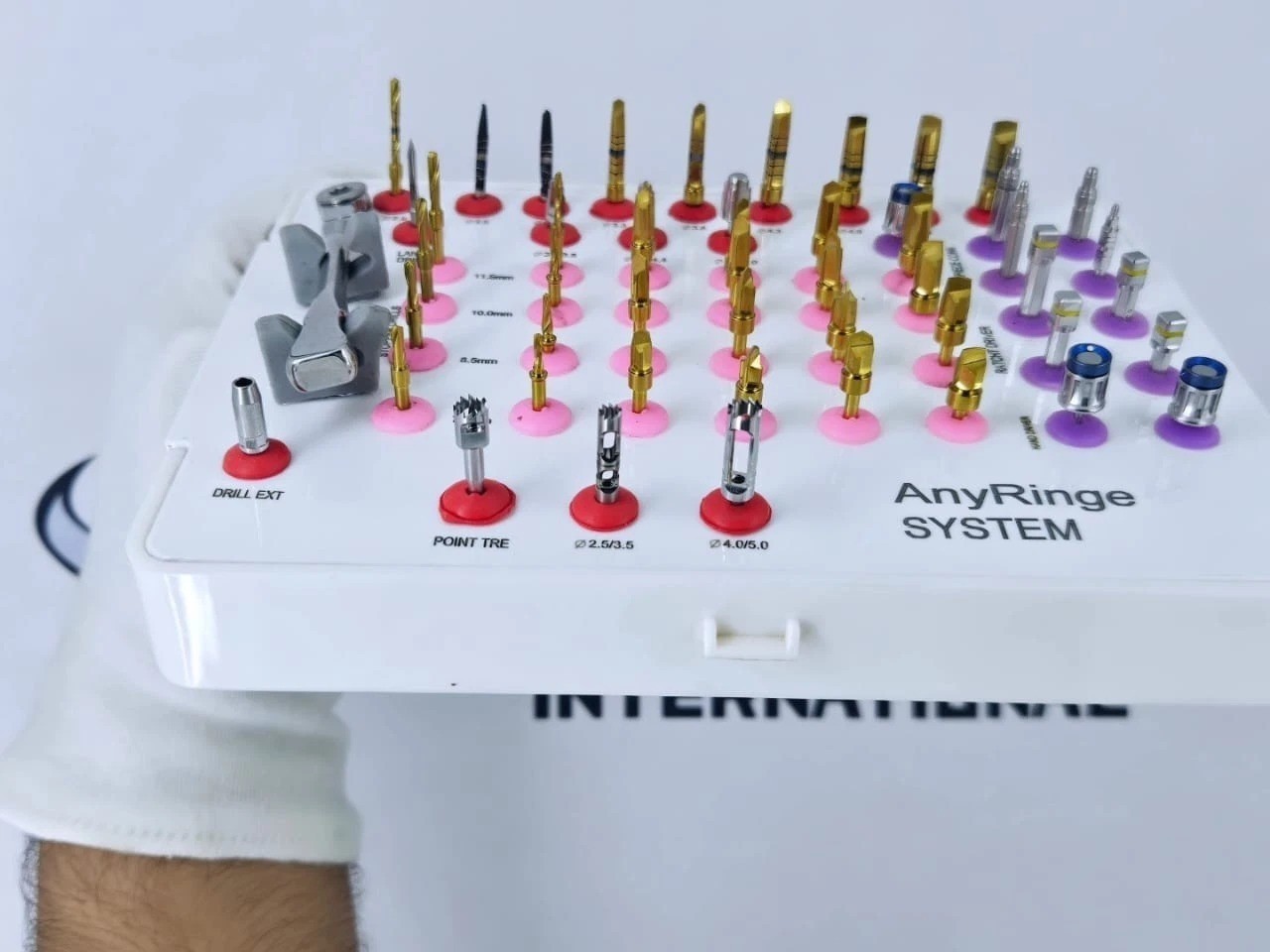 AnyRidge Dental Implant Surgical Kit Implantology Instrument Set