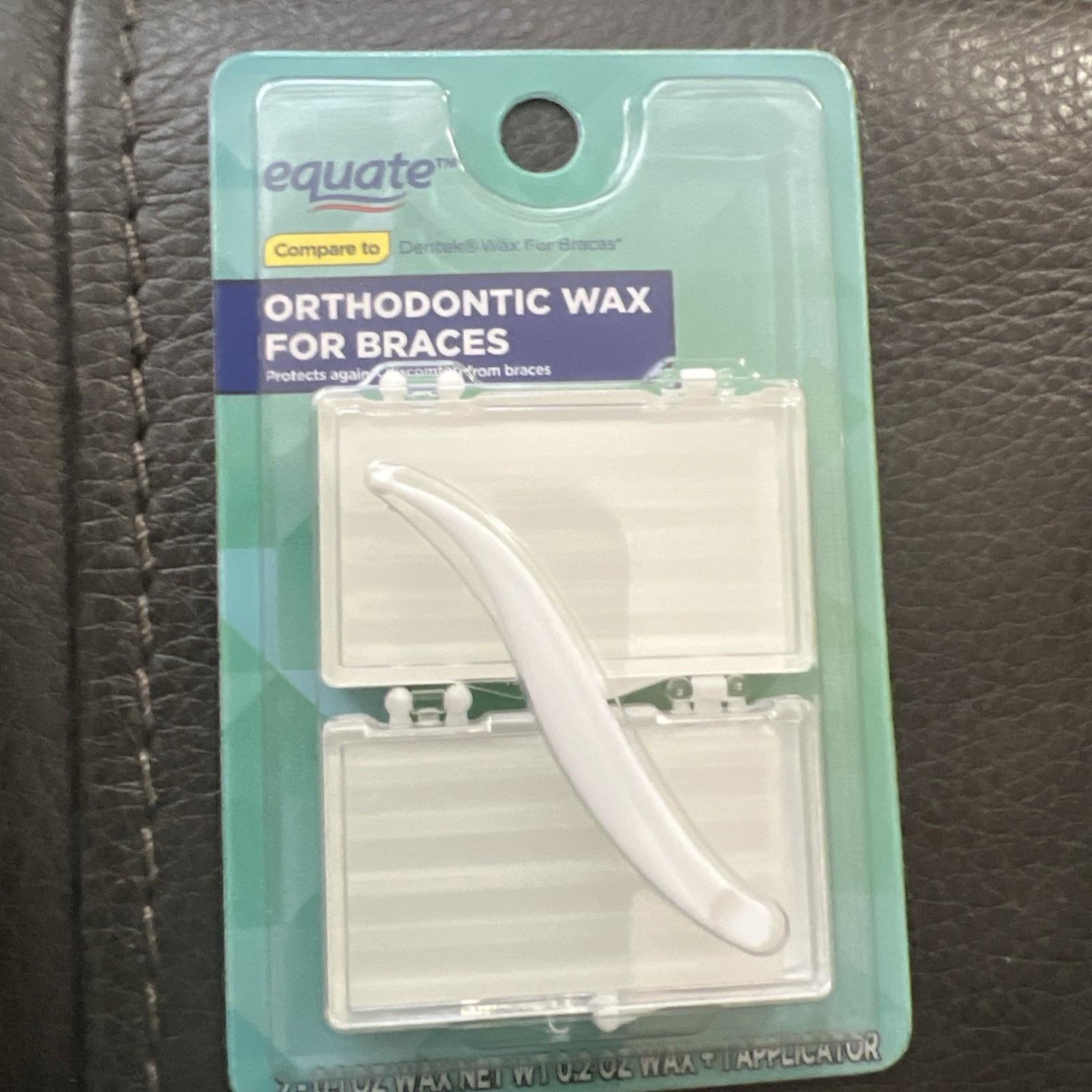 Equate Orthodontic Wax for Braces Unscented 6 Packs w/ Applicator SA1352E
