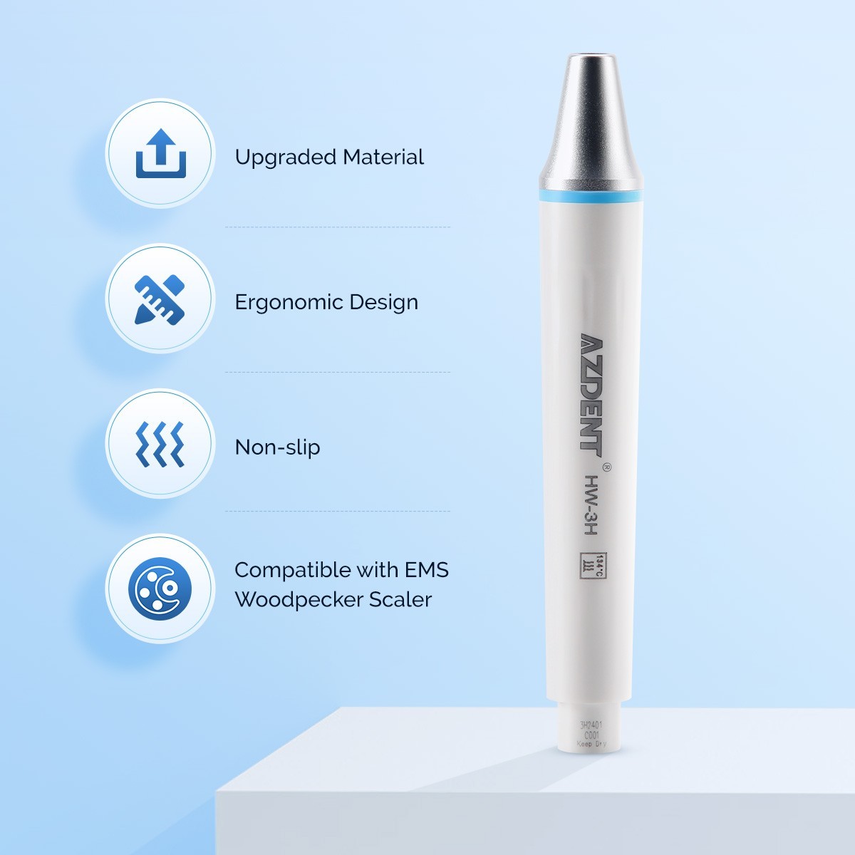 Dental Ultrasonic Piezo Scaler Handpiece LED Fit EMS/WOODPECKER/DTE/SATELEC