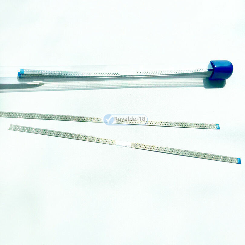 Dental Saw Diamond Polishing Finishing Strips Orthodontic IPR Strip Fine Medium